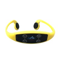 H-906A Waterproof Bone Conduction Headphones Support 1KM Communication Aquatic Sports FM Transmitter Receiver