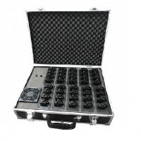 High Audio Quality Wireless Tour Guide System Package(2pc transmitters+40pc receivers+Charge case for 42 pc)